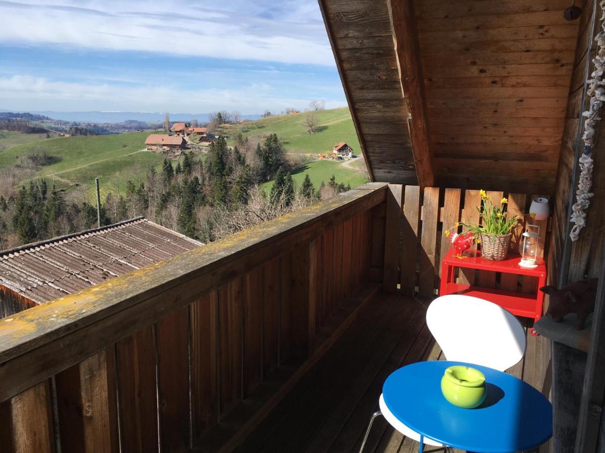 3,5 Zimmerferienwohnung Schwalbenaescht Rueeggisberg ภายนอก รูปภาพ